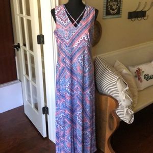 EUC Summer maxi dress.